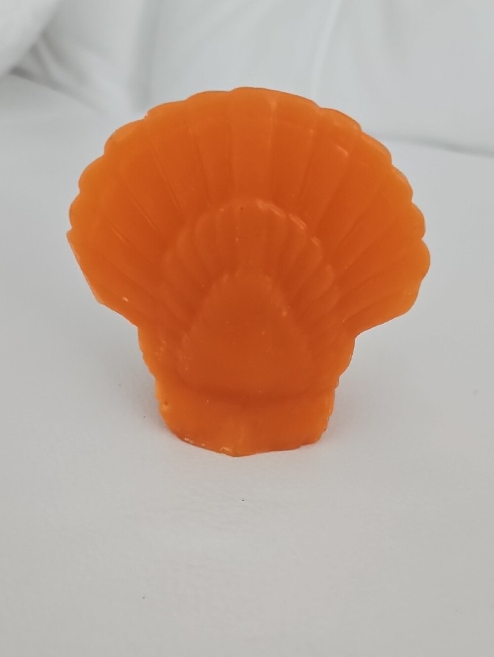 Orange Turkey-Shaped Decorative Candle - Picture 4 of 5